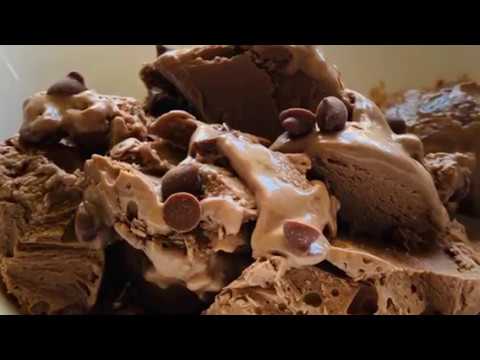 Easy and Quick Chocolate Chips Ice cream