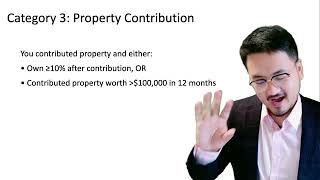 Form 8865 Category 3: Contributions to Foreign Partnerships