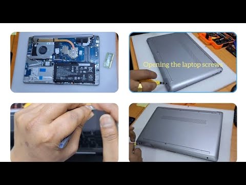 How to upgrade RAM memory in HP 250 G8, 250 G9 laptop ||  HP NOTEBOOK 250 G9-6S6V4EA RAM UPGRADED