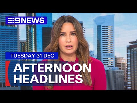 Final NYE preparations across Australia; Manhunt after police and dog shot at | 9 News Australia