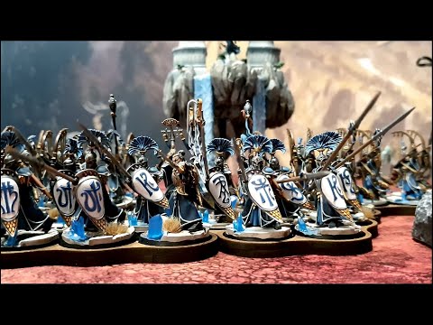 Nighthaunt VS Lumineth Realm-Lords - Warhammer Age of Sigmar 3 Season 1 Battle Report