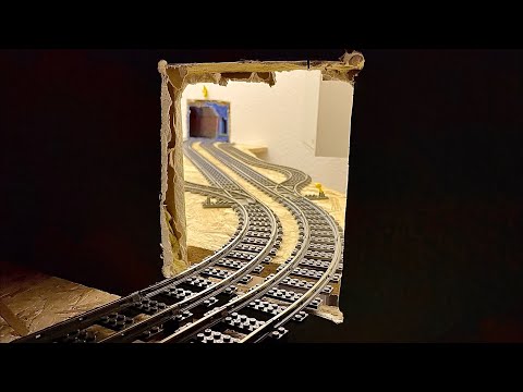 Lego Schattenbahnhof | Mehrfache Stromzufuhr für 9V Schienennetz