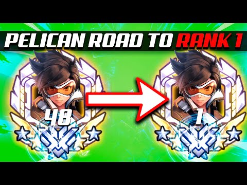 H.Outlaws Pelican Pro Korean Tracer - 41 elims! [ Overwatch Season 35 Top 500 ]