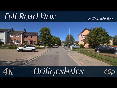 Heiligenhafen, Germany: Theodor-Storm-Straße, Am Lindenhof, Breslauer Straße, Feldstraße - 4K UHD