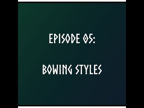 Tagelharpa Course - Episode 05.- Bowing styles