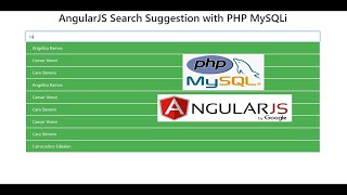 Download lagu AngularJS Search Suggestion with PHP MySQLi mp3