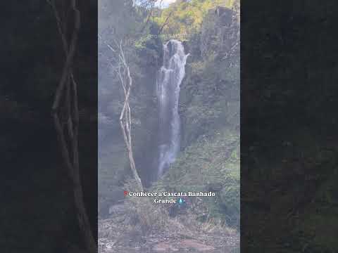 Gramado Xavier/RS - Cascata Banhado Grande, centro, e Pinheirão #viagem #turismo #riograndedosul