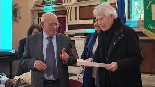 Unitre, le lezioni delle docenti Chirico e Scolastico. Targa dei soci al presidente neo giornalista