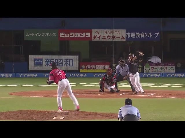 【6回表】ベテランの意地!! ホークス・鶴岡の3号2ランホームラン!! 2017/8/8 M-H