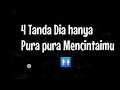 4 Tanda dia Pura pura Mencintaimu pria wanita