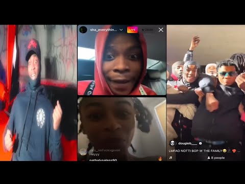 Notti Osama Friends & Opps React To "Notti Bop"😳+DD Osama Responds To 41 Diss!