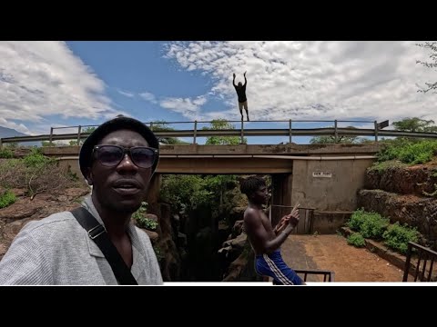 OMG!! This was SCARY..!! Jumping Into A 70-metre Deep Gorge || Rift Valley, Kenya