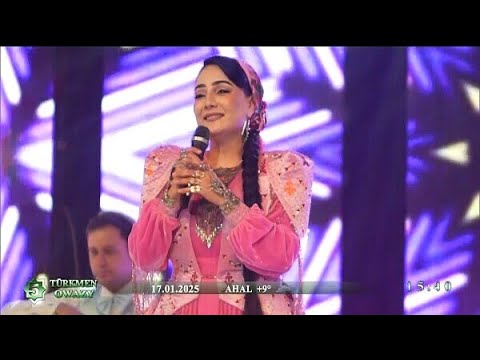 Bahar Annaýewa - Baka bilmen gözleriñe (2025.01.17 - Turkmen owazy) (1080p)