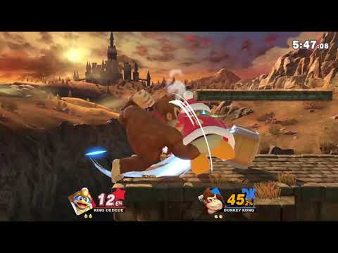 He's the leader of the bunch, you know him well (Dedede vs Donkey Kong)