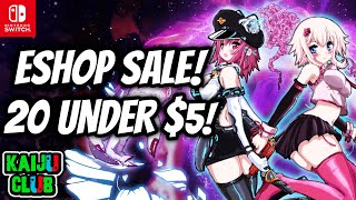 NEW Nintendo Switch Eshop Sale! 20 AWESOME Deals For $5 or LESS!