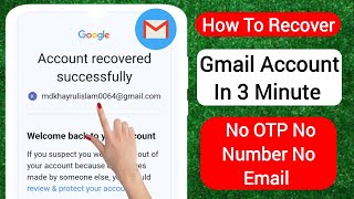 How To Recover Gmail Account | Google Account Recovery (2024) | Recover Gmail Account