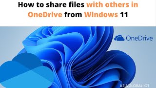 How to share files with others in OneDrive from Windows 11 | Share One