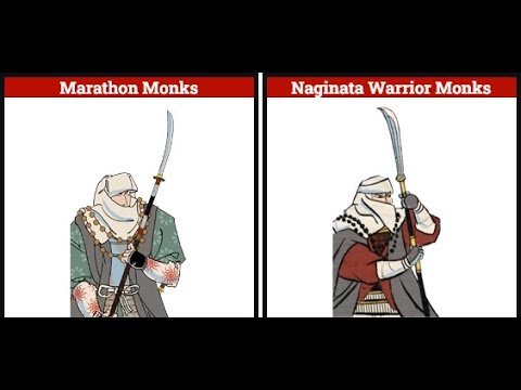 Total War: SHOGUN 2 1vs1: Marathon Monks vs Naginata Warrior Monks