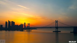 5월의 새벽일출 Sunrise in May 2023-05-10 [4K] Korea Live