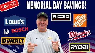 🔴 LIVE! Memorial Day Savings & More!