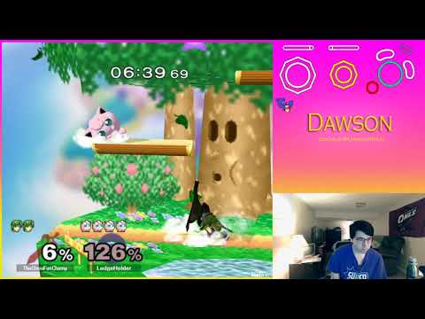 Pound 2021 - Nintendude (Marth) vs Dawson (Jigglypuff) - Top 64 LR1