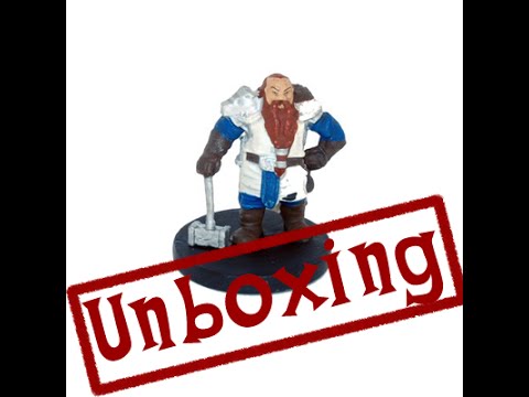 Unboxing: D&D Attack Wing: Dwarf Fighter