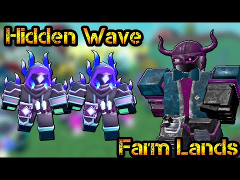 Hidden Wave Triumph Farm Lands Roblox Tower Defense Simulator