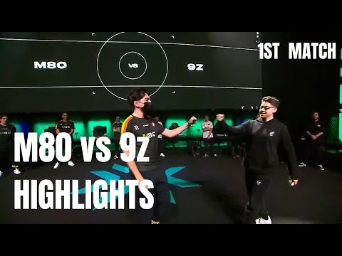 M80 vs 9z - HIGHLIGHTS | VCT Ascension Americas | 1ST MATCH
