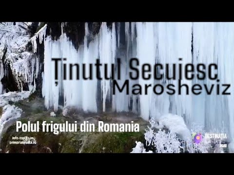 Polul frigului din România. Orașul Toplița din Ținutul Secuiesc. Maroshévíz. Jud. Harghita.