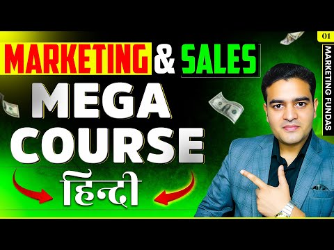 Marketing and Sales Full Course in Hindi Marketing Full Course Sales Course marketingcourse
