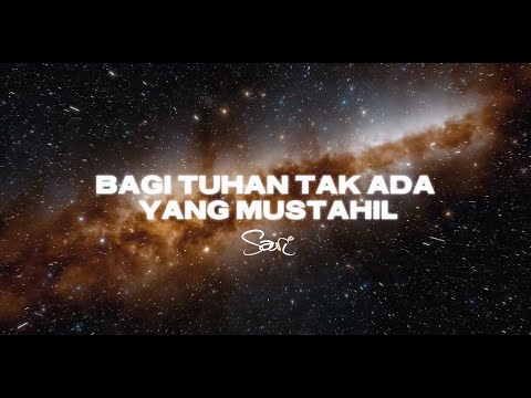 Sari Simorangkir - Bagi Tuhan Tak Ada Yang Mustahil (Official Lyric Video)