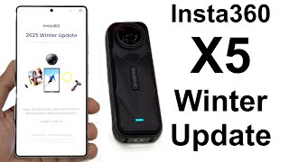 Insta360 X5 Winter Update - How to Download and Install