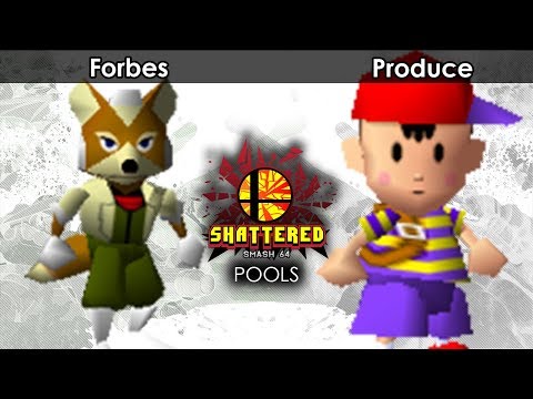 Smash 64: SMT | Forbes (Fox) V Produce (Ness) - Shattered 122 Tournament SSB64