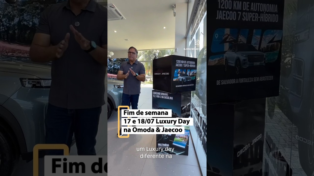 Jaecoo 7 Luxury e Prestige com novidades no próximo final de semana. #omoda #jaecoo