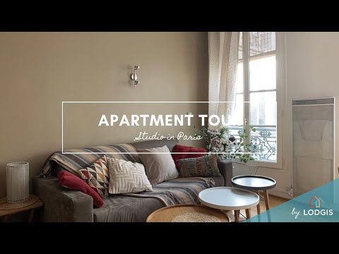 Apartment Tour // Furnished  23m2 in Paris – Ref : 10610841
