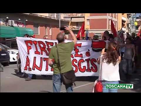 2018-06-09 SCANDICCI - MANIFESTAZIONE ANTIFASCISTA CONTRO SEDE CASAPOUND