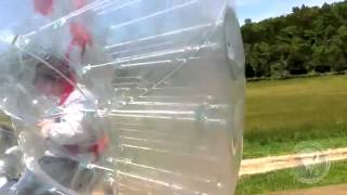 preview picture of video 'Eagle Falls Ranch Zorb Ball'