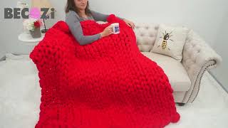 WHAT SIZE OF CHUNKY BLANKET?
