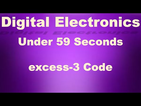 excess 3 code | Digital Electronics under 59 seconds | VLSI Academy