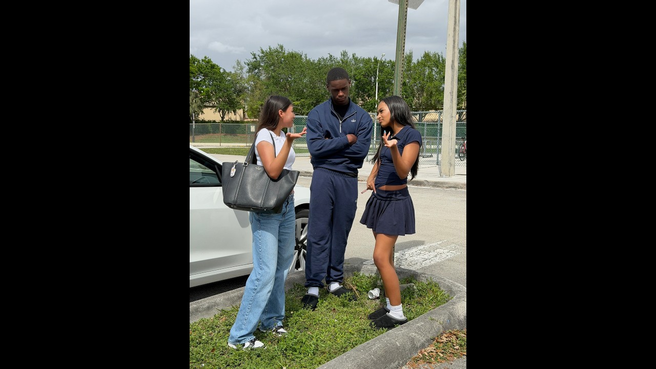 When Atalia catches her BEST FRIEND talking to her boyfriend after school!