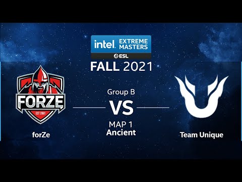 CS:GO - forZe vs. Team Unique [Ancient] Map 1 - IEM Fall 2021 - Group B - CIS
