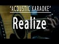 Realize - Colbie Caillat (Acoustic karaoke)