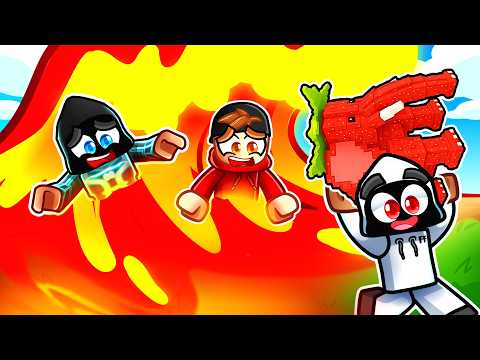 ROBROS ESCAPE A LAVA TSUNAMI FOR BRAINROTS!