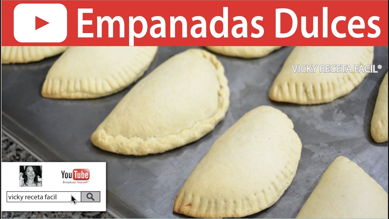 CÓMO HACER EMPANADAS DULCES | #VickyRecetaFacil