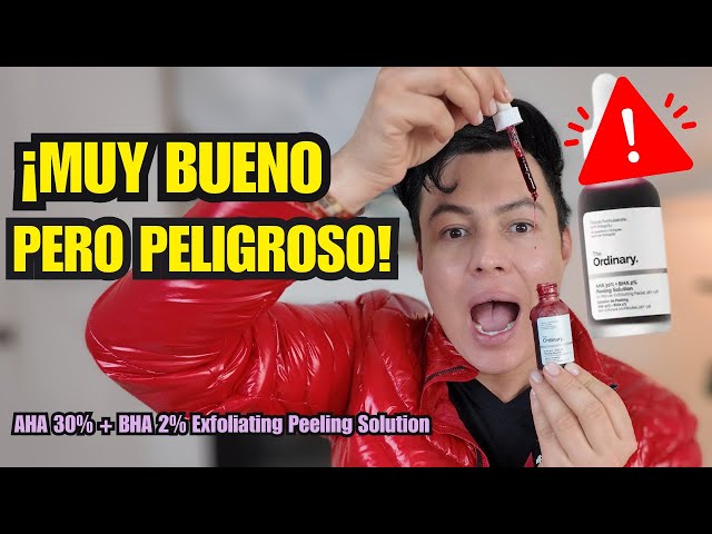 Vídeo relacionado con The Ordinary AHA 30% + BHA 2% Peeling Solution, Solución Exfoliante con Alfahidroxiácidos y Betahidroxiácidos, Exfoliación avanzada para una piel más luminosa, 30 ml