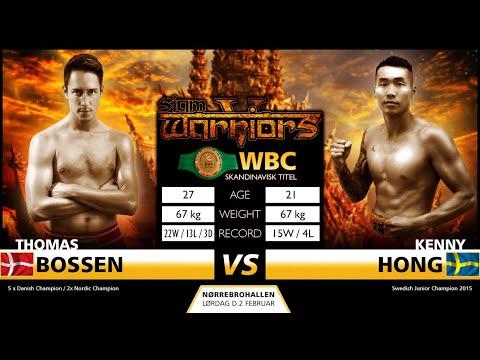 Thomas Bossen (DK) Vs. Kenny Hong (SWE)