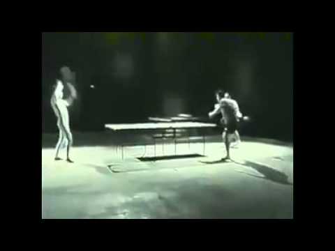 Bruce Lee Plays Ping Pong With Nun Chucks