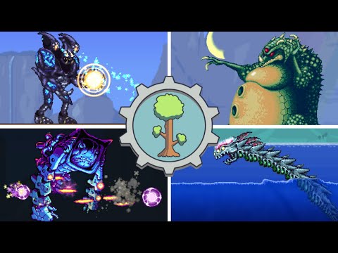 Terraria: Metroid Mod - ALL BOSSES