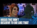 Bosses That Didn't Deserve To Die Like That