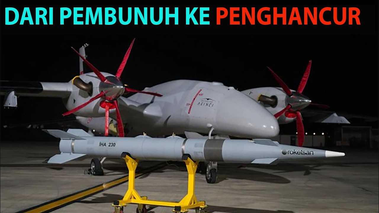 Makin Liar, Drone Turki Membawa Rudal Balistik
